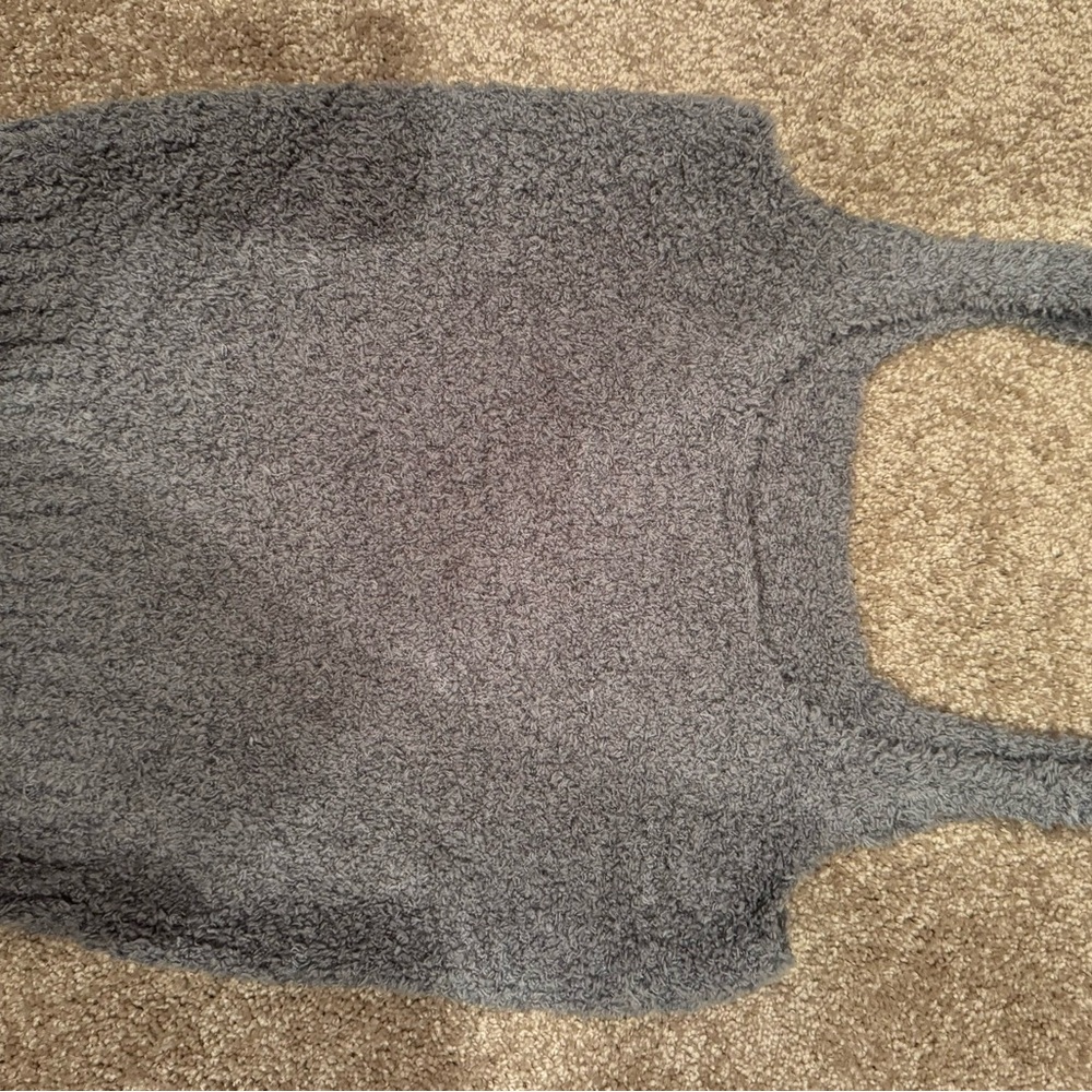 SKIMS cozy knits camisole - sage green - size L/XL